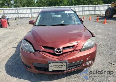 2008 Mazda 3 Hatchback из США, поврежденный, VIN JM1BK344881120801